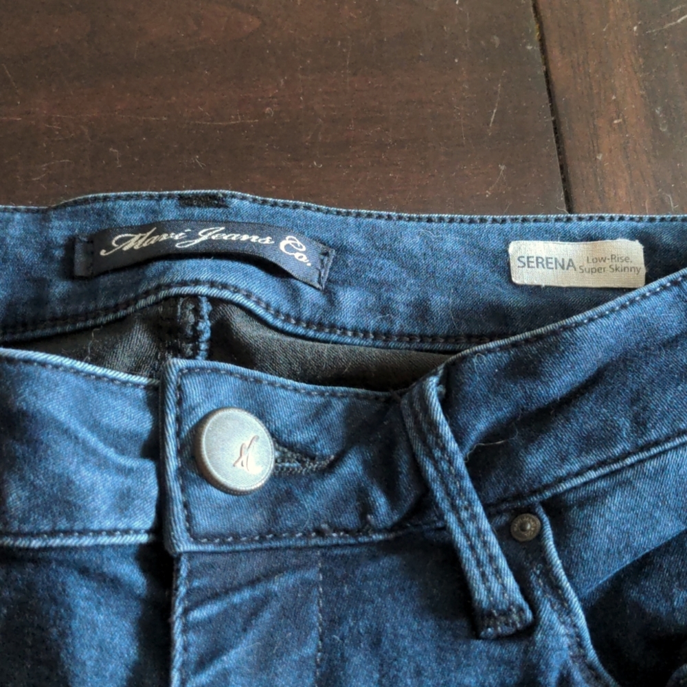 Mavi low rise super skinny 27/32 jeans